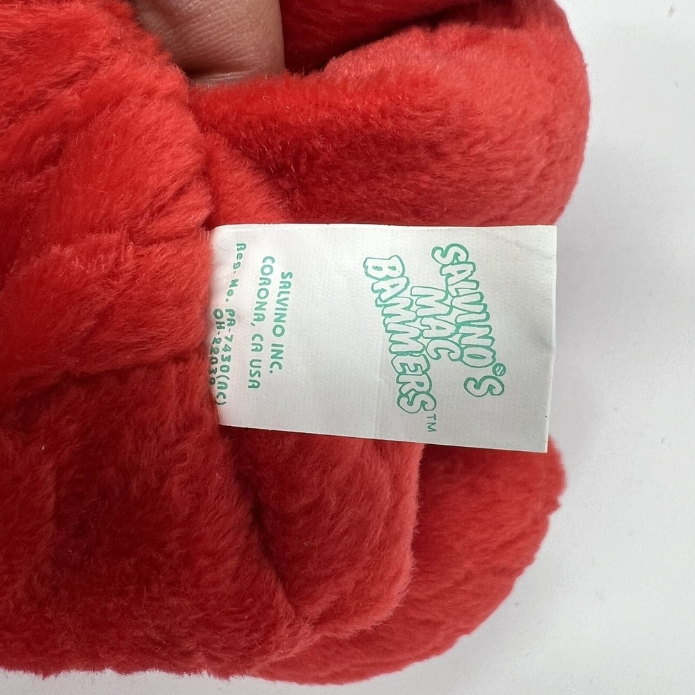 Salvinos Big Bammers Mark McGwire #25 Plush Bear 10 Inch Red MLB Collectible Toy - Picture 11 of 12